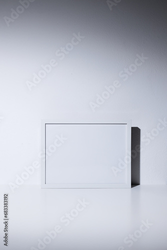 Photo frame with a place for product presentation