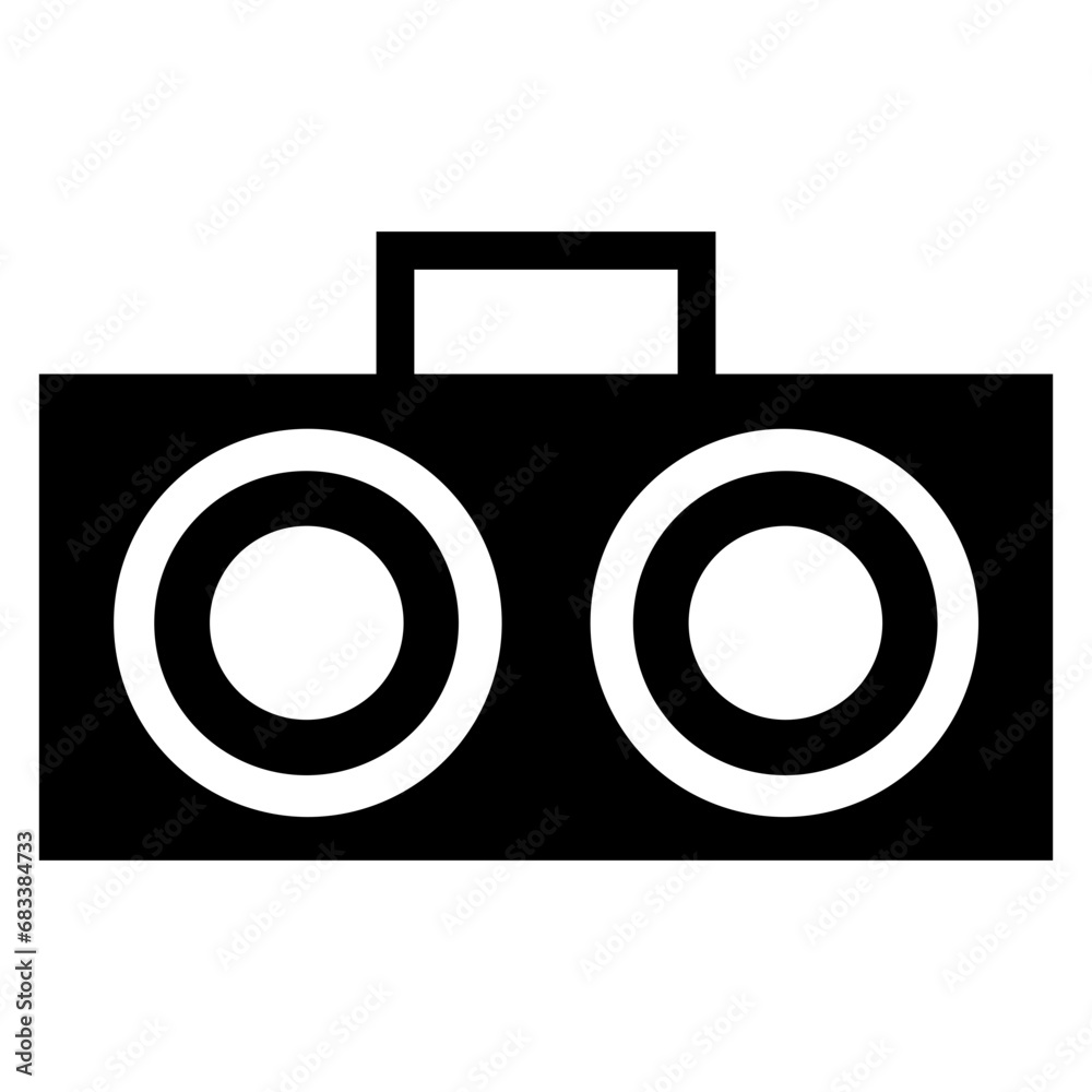 radio Icon Illustration radio Icon Illustration