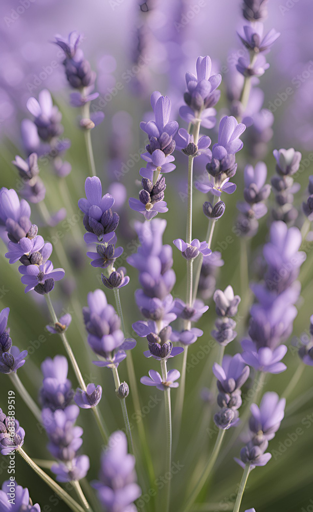 Fototapeta premium Lavender flowers close up.