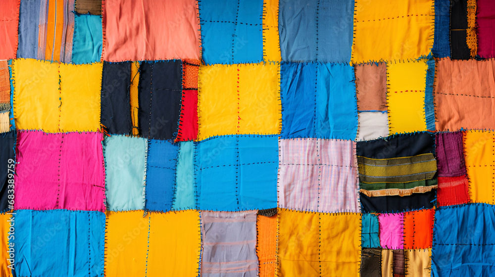 Patchwork Texture | generative AI Patchwork Texture | generative AI