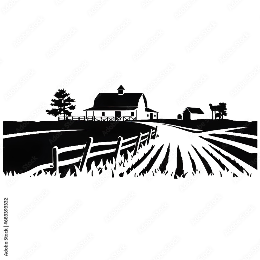 Farm logo, no background