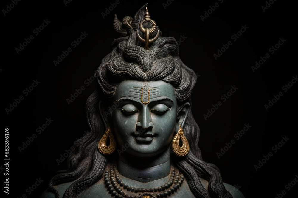 Lord Shiva's role as the 'Destroyer' in the Hindu Trinity, balancing the forces of creation