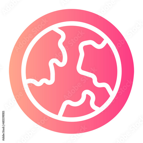 ozone gradient icon