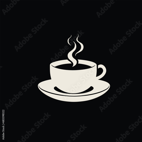coffee vector icon illustration on a white background