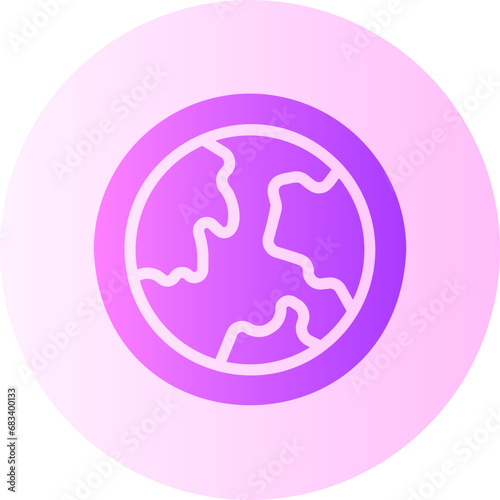 ozone gradient icon
