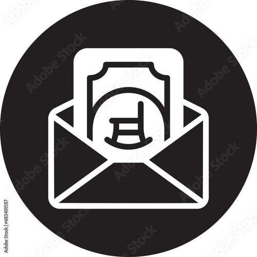 paycheck glyph icon