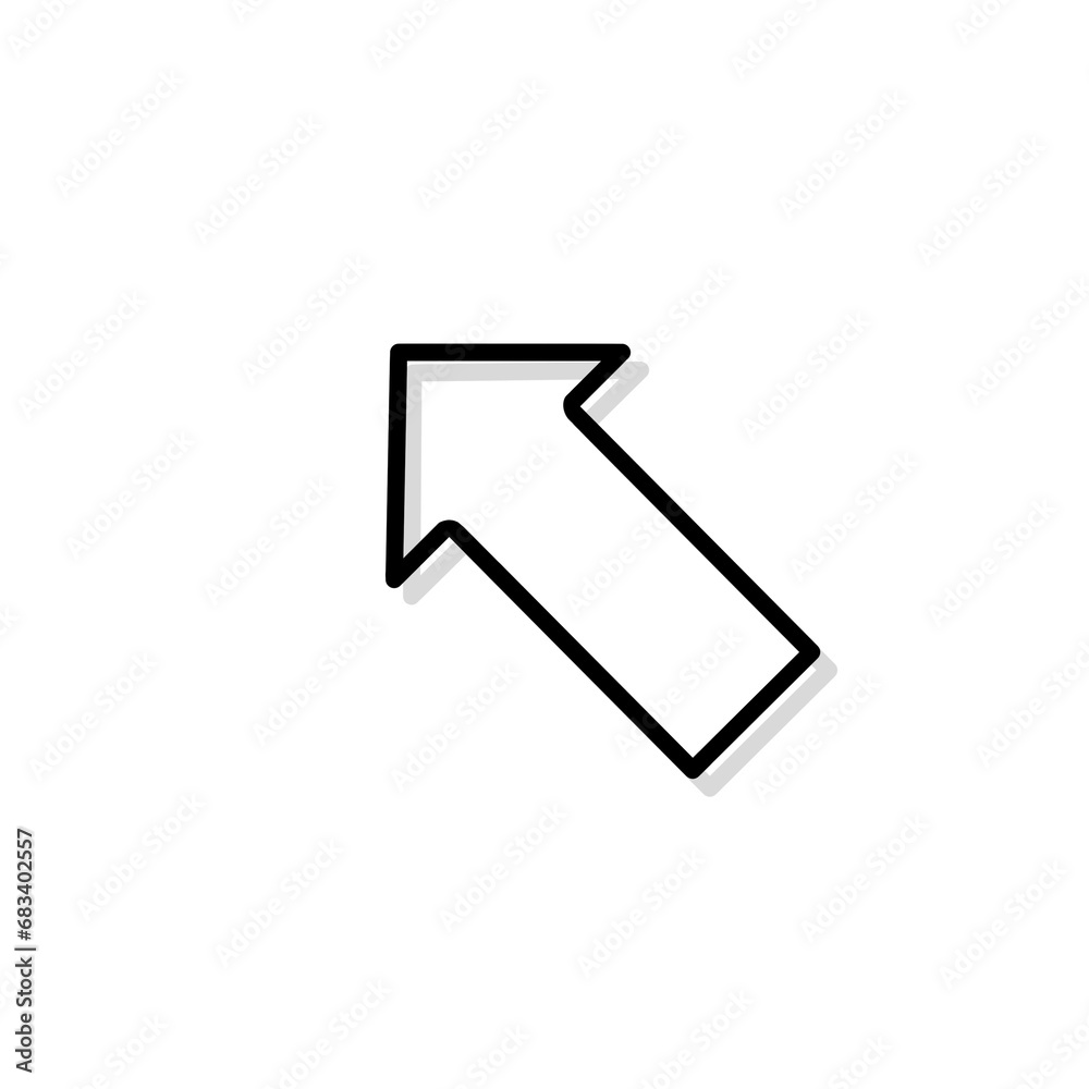 arrow isolated on white icon symbol sign achievement success direction growth up pointer arrow isolated on white icon symbol sign achievement success direction growth up pointer