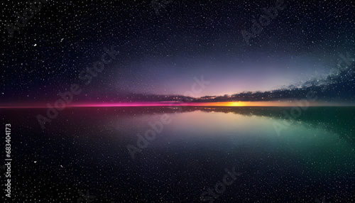 aurora borealis over the lake © HK-ROSSY