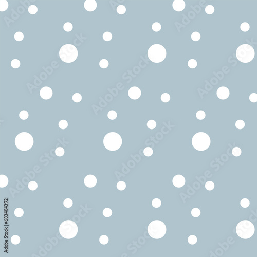 snowflake on winter gray sky background. Christmas vector pattern .