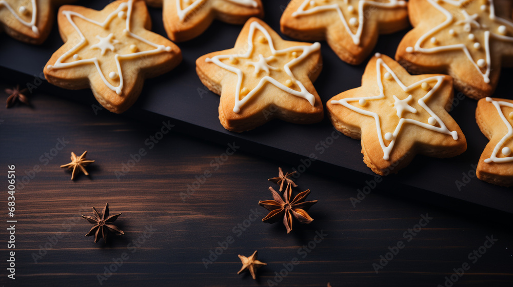 Fototapeta premium Christmas cookies