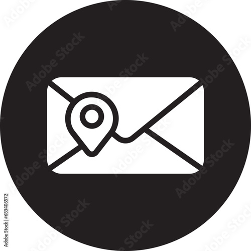 address glyph icon