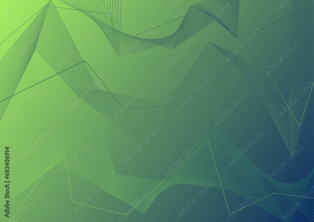 Obraz premium vivid gradient lines abstract design