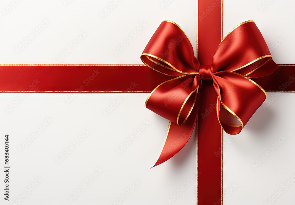 ribbon red gold ribbon red gold