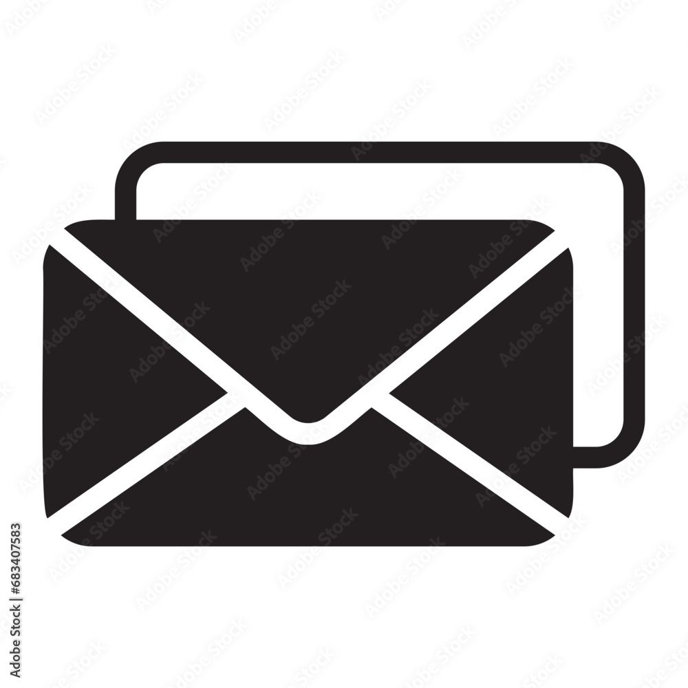 mail glyph icon mail glyph icon