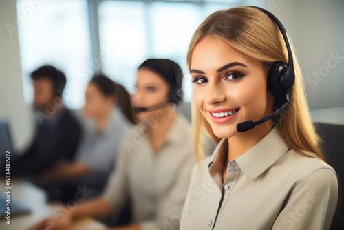 Collaborative Call Center Effort: Female Operator's Role