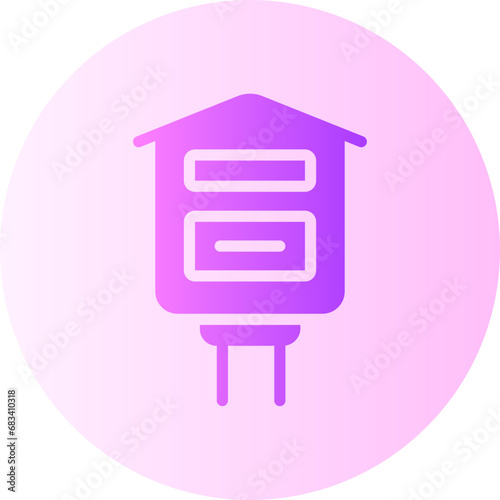 postbox gradient icon