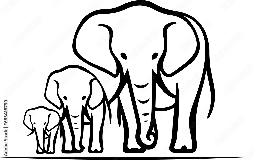 Fototapeta premium Elephant-