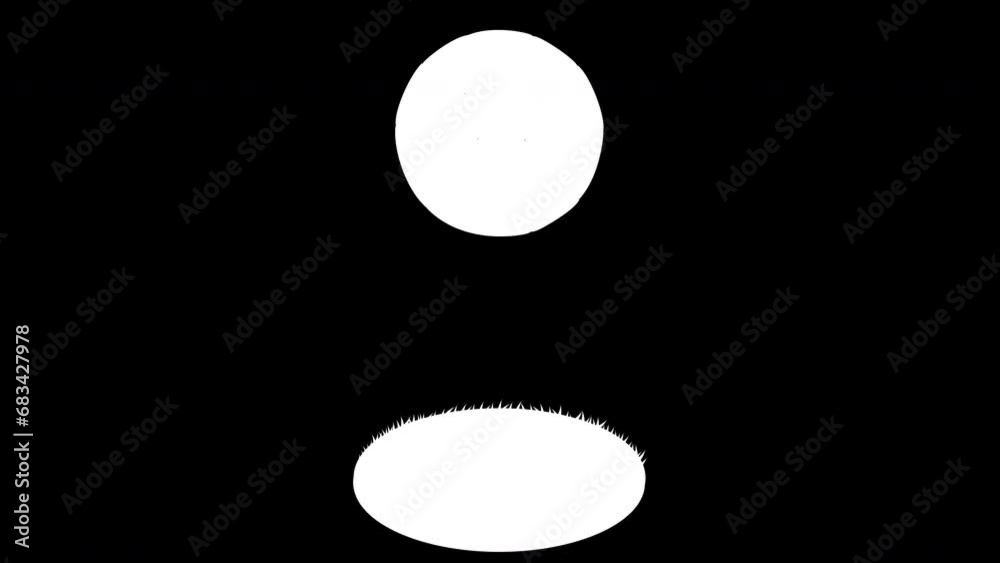 Looped animation of a soccer ball bouncing on a piece of grass with a green background, a transparent background, the alpha channel and a white background Looped animation of a soccer ball bouncing on a piece of grass with a green background, a transparent background, the alpha channel and a white background