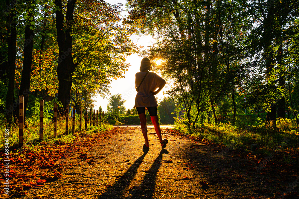 Sunset girl speaking on smartphone. Sunset girl speaking on smartphone.