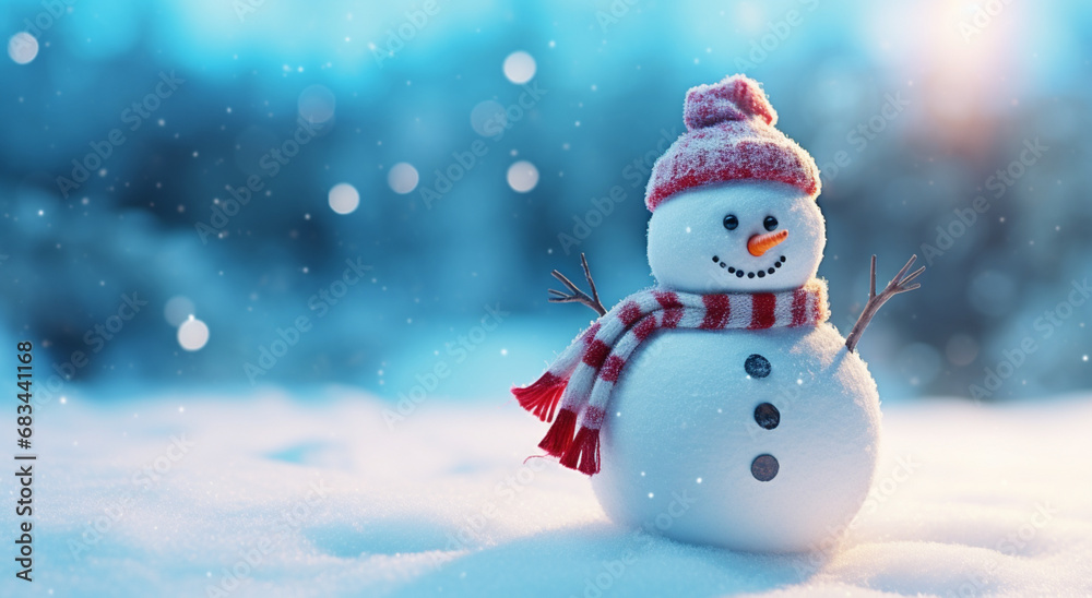 雪とクリスマスの冬の背景。コピースペースとメリークリスマスとハッピーニューイヤー。Christmas winter background featuring snow and blurred bokeh. Greeting card wishing you a Merry Christmas and a Happy New Year with copy space,Generative AI 雪とクリスマスの冬の背景。コピースペースとメリークリスマスとハッピーニューイヤー。Christmas winter background featuring snow and blurred bokeh. Greeting card wishing you a Merry Christmas and a Happy New Year with copy space,Generative AI