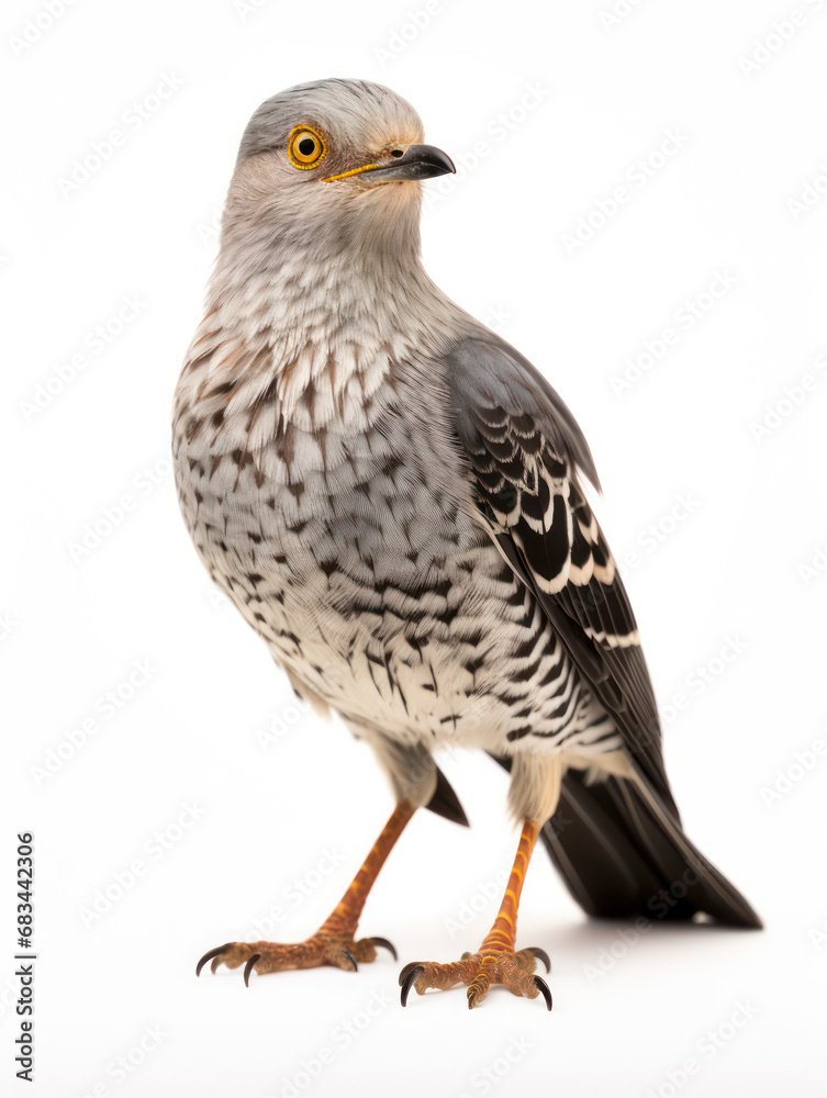 Obraz premium Cuckoo Studio Shot Isolated on Clear White Background, Generative AI