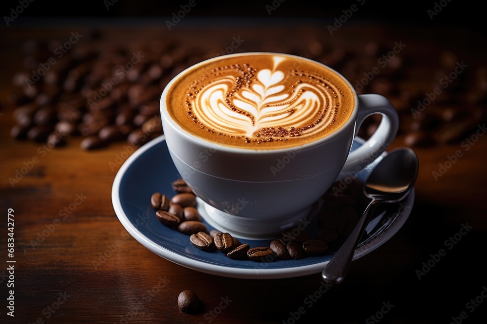 Realistic photos of coffee for display. Realistic photos of coffee for display.