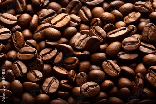 Close-up photography of coffee beans