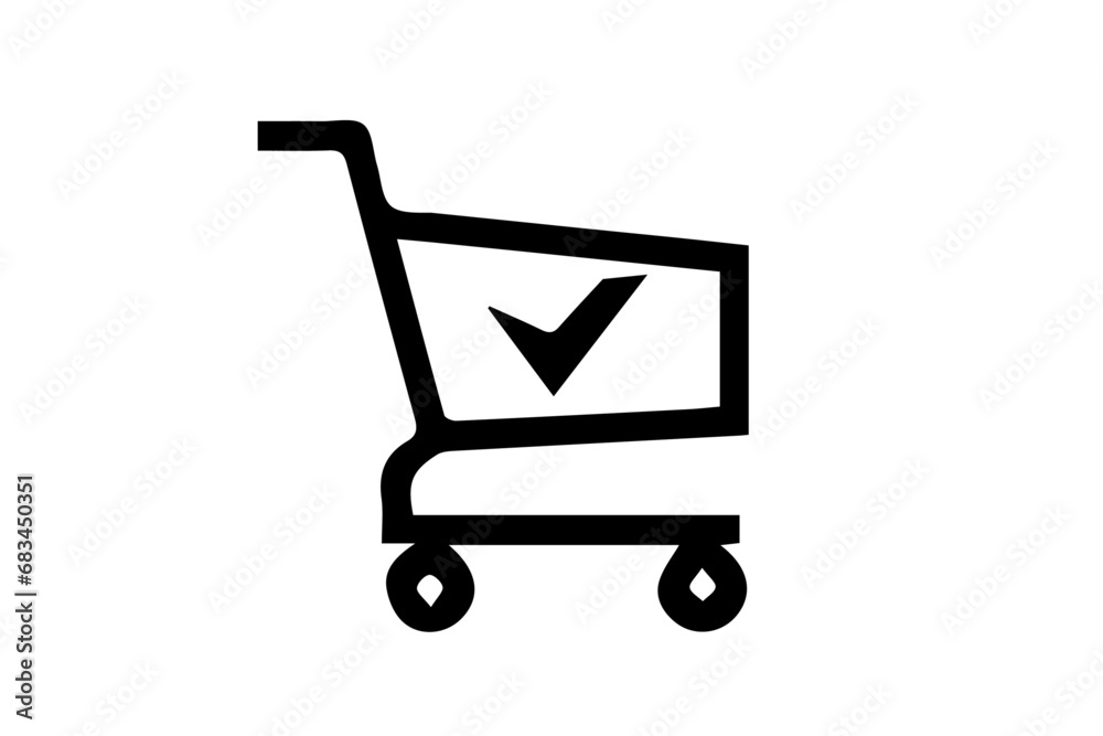 Shopping cart line editable stroke vector art icon. Shopping cart icon for apps and websites. Web store and shop buy logo symbol. EPS10 Shopping cart line editable stroke vector art icon. Shopping cart icon for apps and websites. Web store and shop buy logo symbol. EPS10
