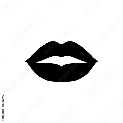 A kiss icon - Simple Vector Illustration