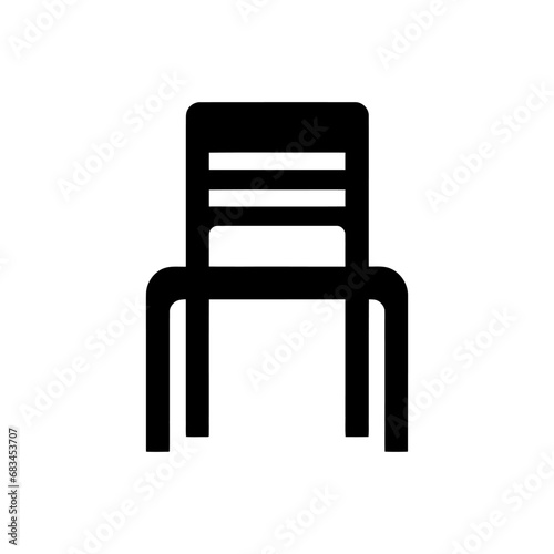 Chairs icon - Simple Vector Illustration