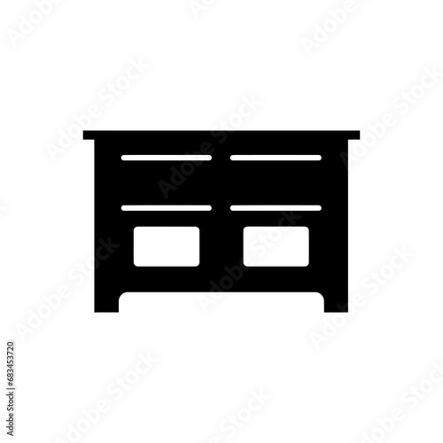 Cabinets icon - Simple Vector Illustration