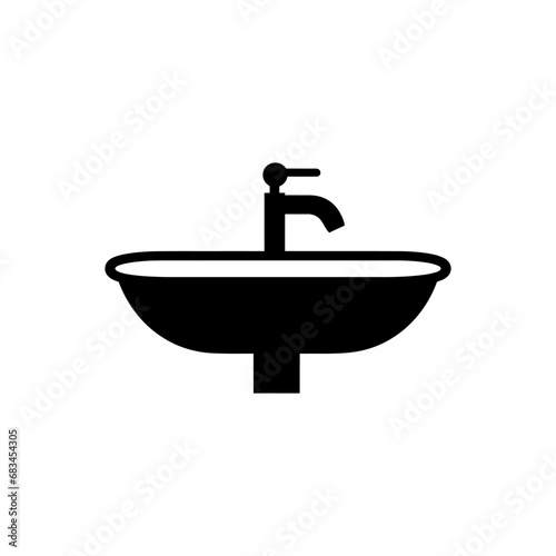 Sink icon - Simple Vector Illustration
