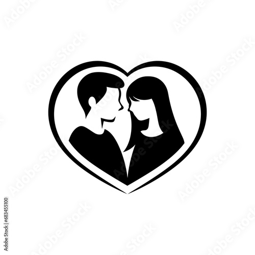 Love commitment icon - Simple Vector Illustration
