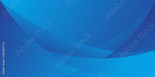 Abstract blue color background. Dynamic shapes composition. Vector illustration © Rony