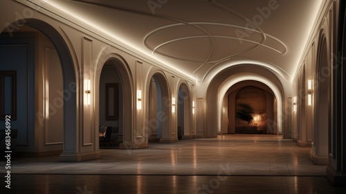 corridor of the church of the holy sepulchre