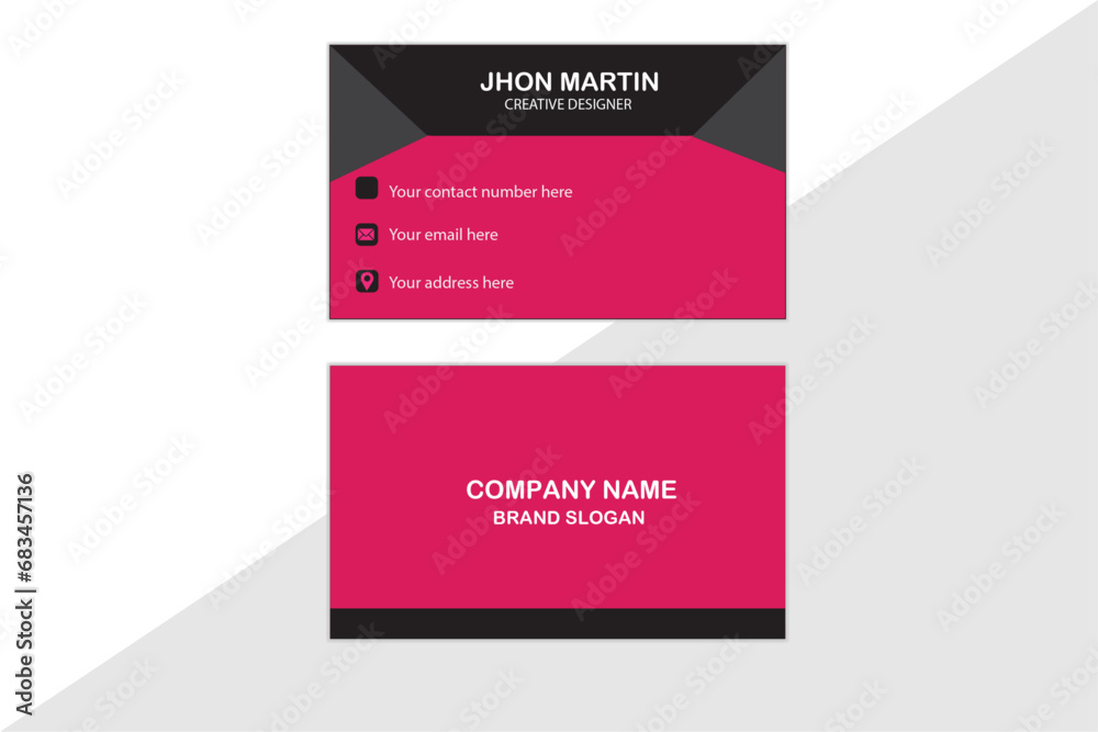 Business Card Design Layout Vector Graphic ,Company Promotion Marketing Leaflet Template, Abstract advertisement booklet & Flyer Design.