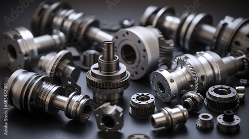 Piezas de metal de motores © VicPhoto