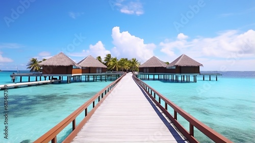 Itinerary for french polynesia blonde abroad picture Ai generated art photo