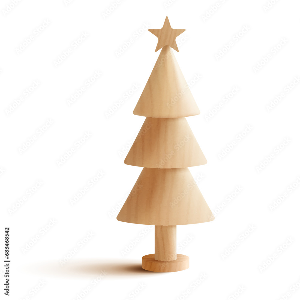 Fototapeta premium Tiny wood tree for decoration