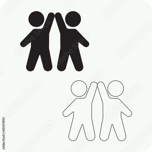 family member, man icon illustration eps