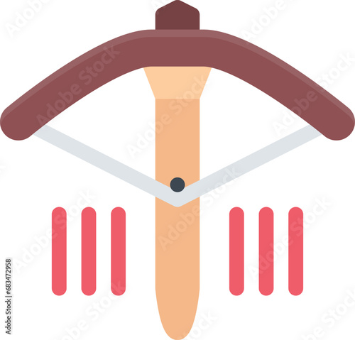 design vector image icons crossbow