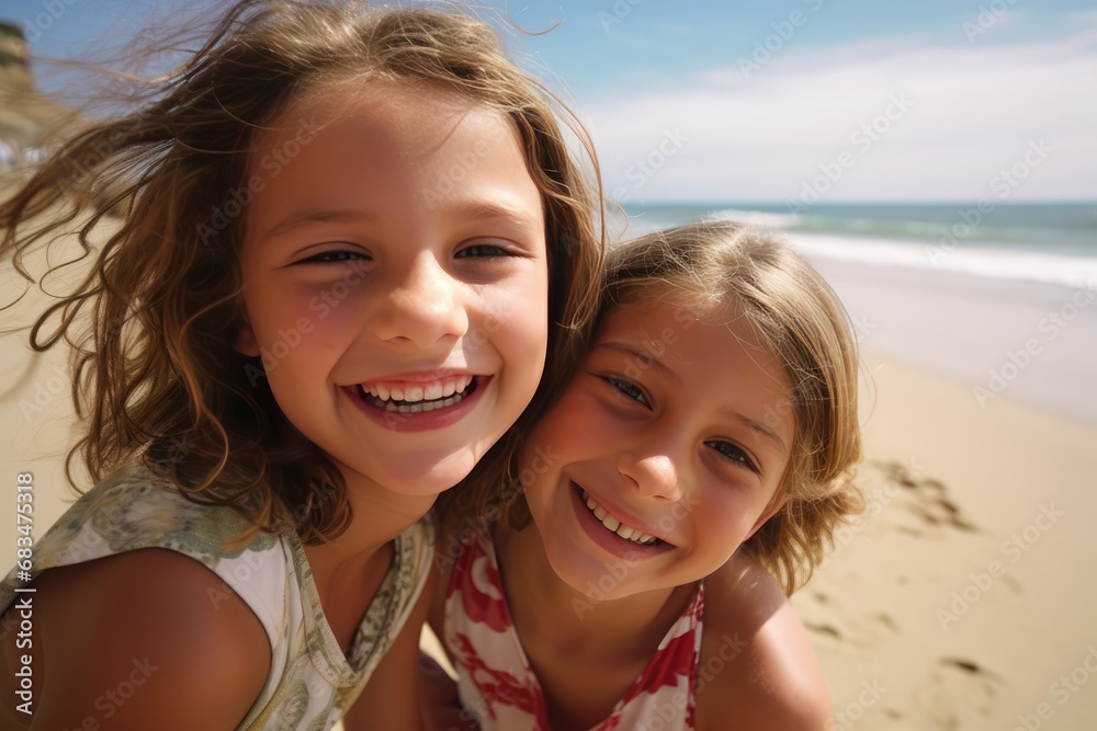 Sisters Enjoy Beach Vacation With Sunny Smiles And Friendship Sisters Enjoy Beach Vacation With Sunny Smiles And Friendship