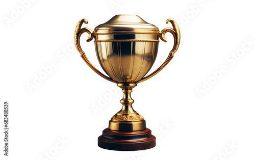 Golden Trophy Cup Transparent Background