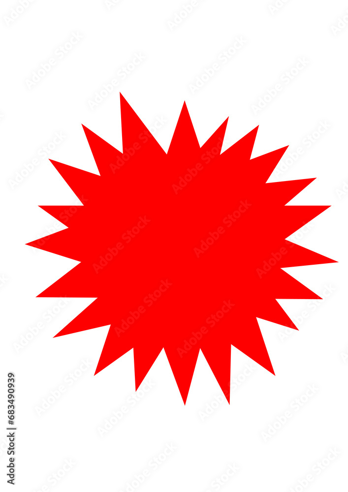 red star label - obrazy, fototapety, plakaty 