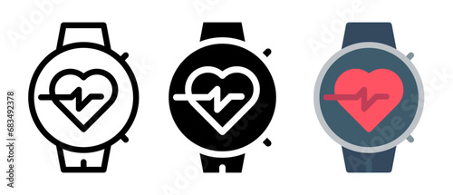 Heart rate icon