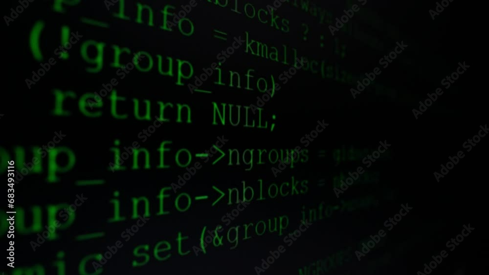 Program hacker attack, computer software crash, screen, programmer create program, computer Program hacker attack, computer software crash, screen, programmer create program, computer