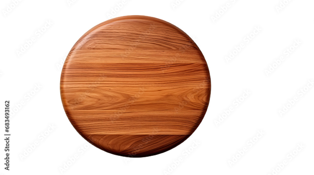 Wooden circle table. Isolated on Transparent background. Wooden circle table. Isolated on Transparent background.