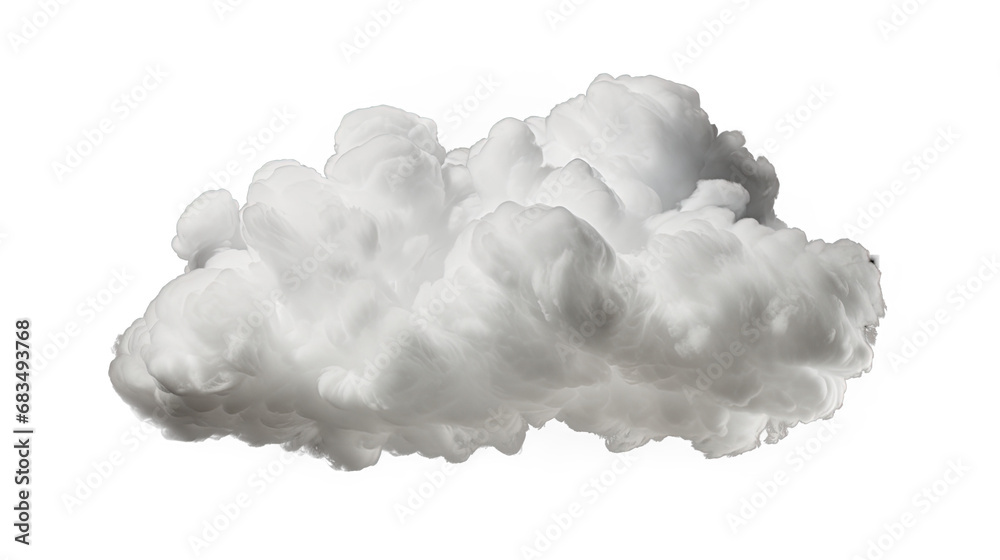 White cloud. Isolated on Transparent background. White cloud. Isolated on Transparent background.