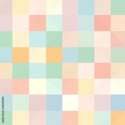 Checkered pastel background 