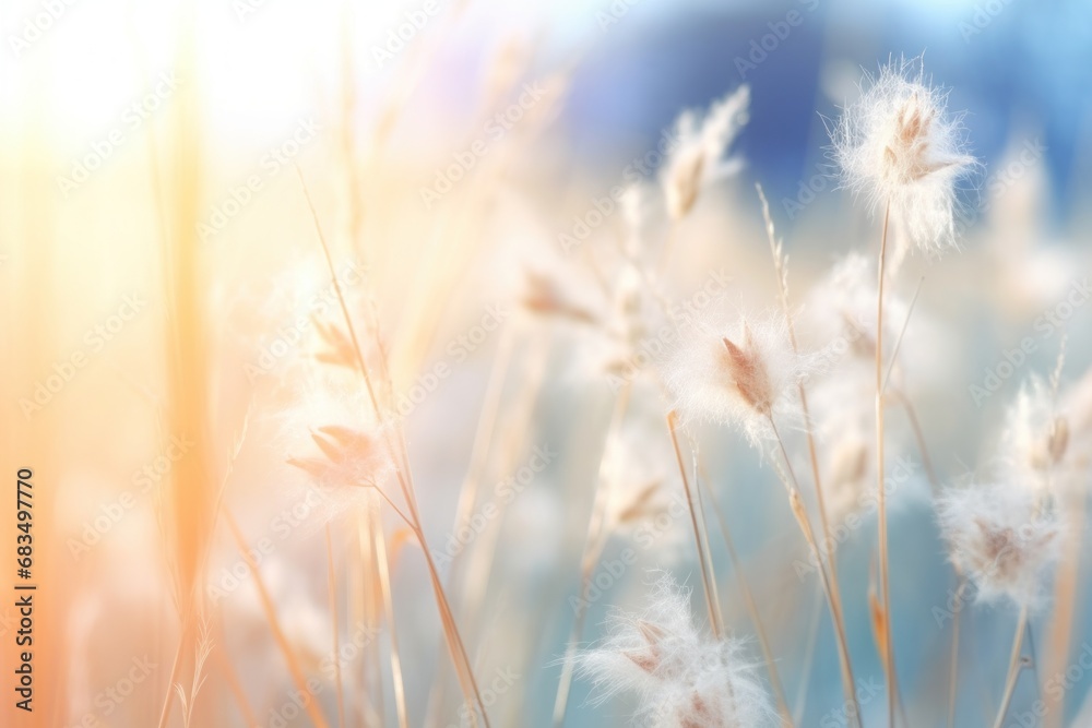 Pastel color flower and a blurry Background Pastel color flower and a blurry Background